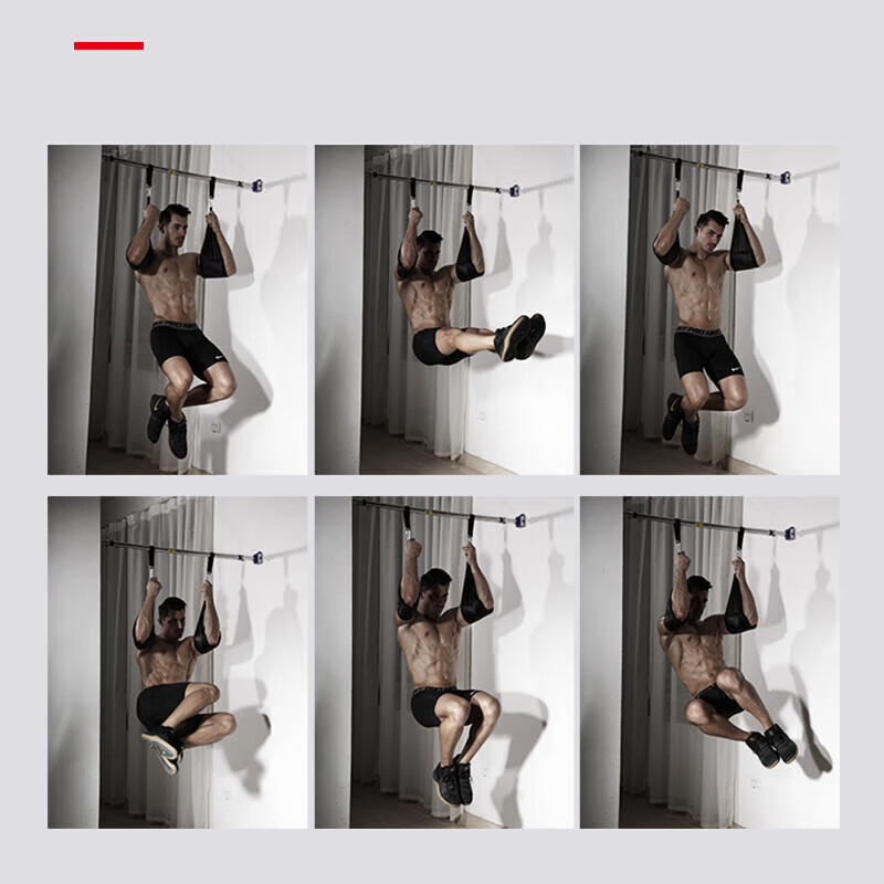 Yinghui (INVUI) abdominal curling belt, abdominal muscle cantilever belt, hanging leg lift sling, home fitness hanging horizontal bar, abdominal muscle training belt, hanging belt