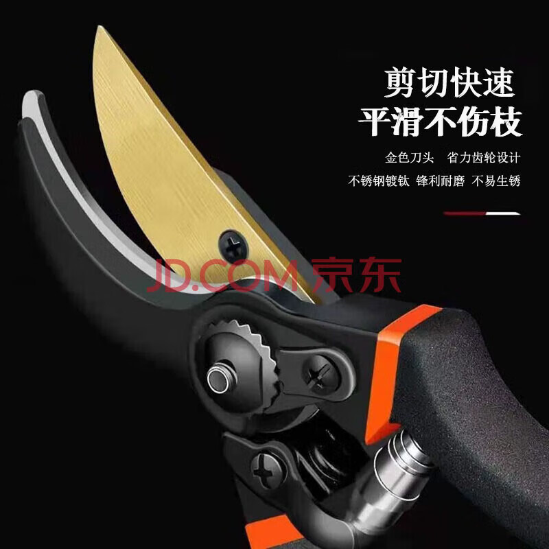 Dongjiu branch cutting scissors, fruit tree pruning shears, garden thick branch scissors for cutting branches, floral pruning shears for picking fruits, pruning shears with handle sheaths