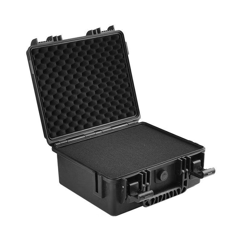 Baolian protective box instrument equipment box storage box vehicle protection tool box waterproof and shockproof multi-functional portable safety box 295*265*135mm with sponge lining