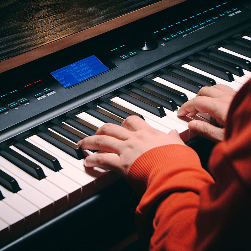 MEDELI electric piano SP-A500 all Chinese heavy hammer 88 key heavy keyboard portable black headstock + black tripod