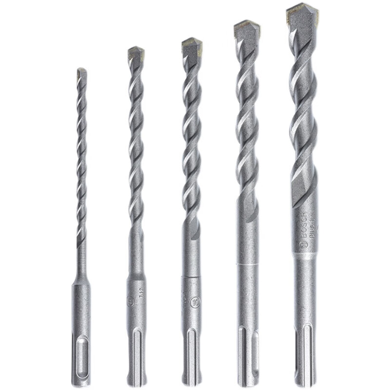 Bosch impact drill bit electric hammer round handle 1 series four pits extended to hit concrete through the wall two pits through the wall Dr. round handle four pits 20x400x460MM