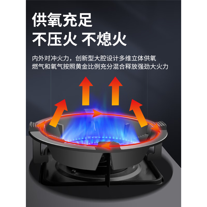 Mingzhe windproof hood gas stove cast iron frame household gas stove stand holder fire ring universal anti-slip bracket windproof 4-grip windproof fire hood + milk pot holder 2 sets