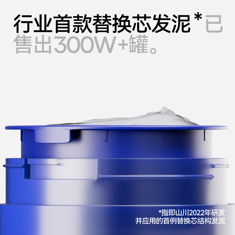 That is, the Shanchuan Hair Clay Replacement Core has no outer can. Only for regular customers. Texture Hair Clay (Standard Version) Replacement Core 25g*2