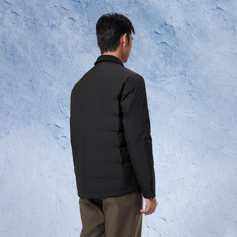 HLA Hailan House down jacket men's light business fashion lapel jacket men's winter