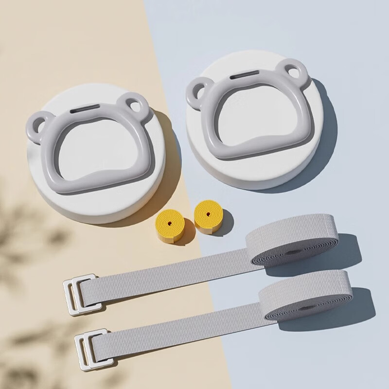 SPXINE children's hanging ring fitness home sports hand-pull ring indoor horizontal bar children's pull-up stretch increase adjustable children's hanging ring * 2 ribbon 0-1m/bearing 800 pounds