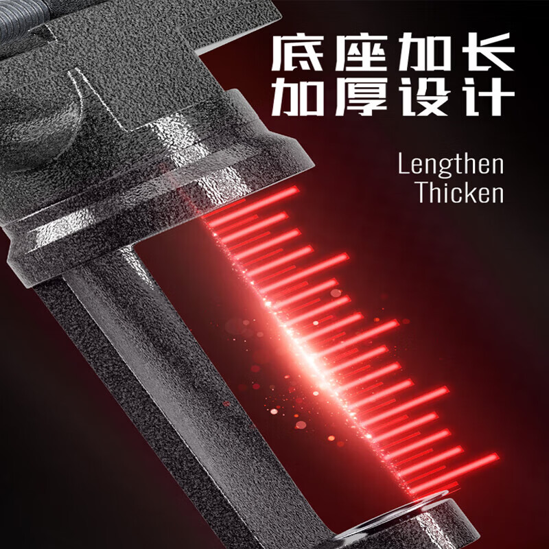 Delixi small multi-functional household universal mini small table vise table vise work table flat mouth vise