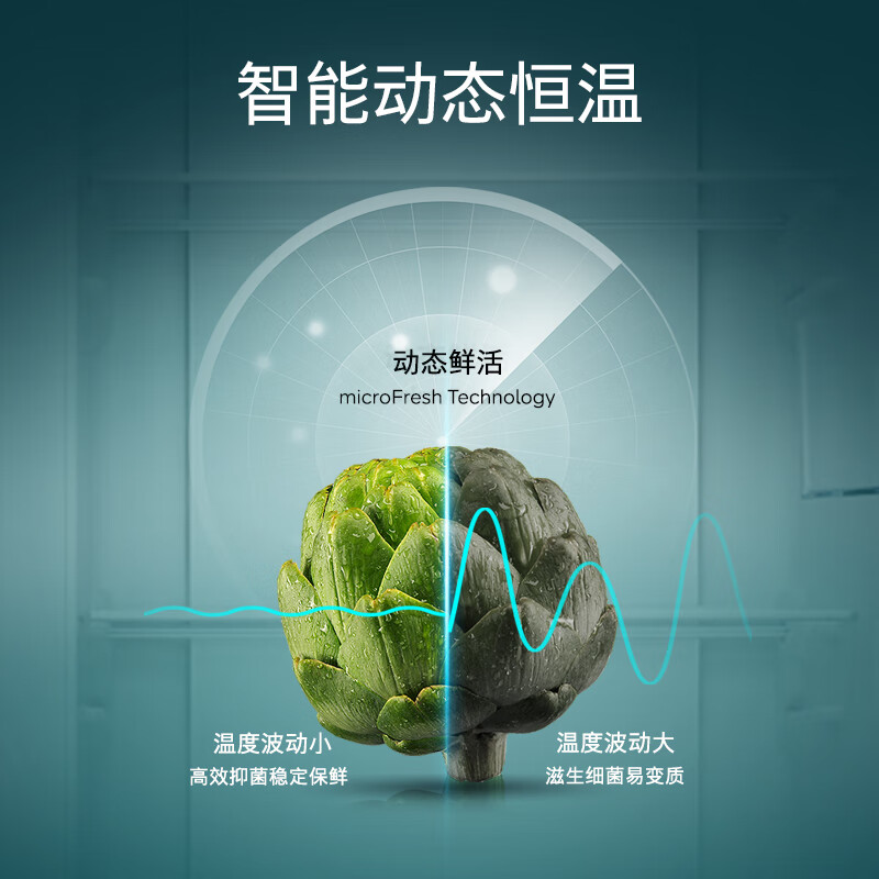 SIEMENS 637L double-door inverter refrigerator double-door large capacity precise control of constant freshness air-cooled frost-free natural fresh storage room independent double cycle KT99V1250C