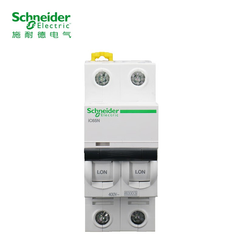 Schneider air switch A9 series 2P double in and double out C type 10A IC65N 2P C2A A9F18210 air open main switch
