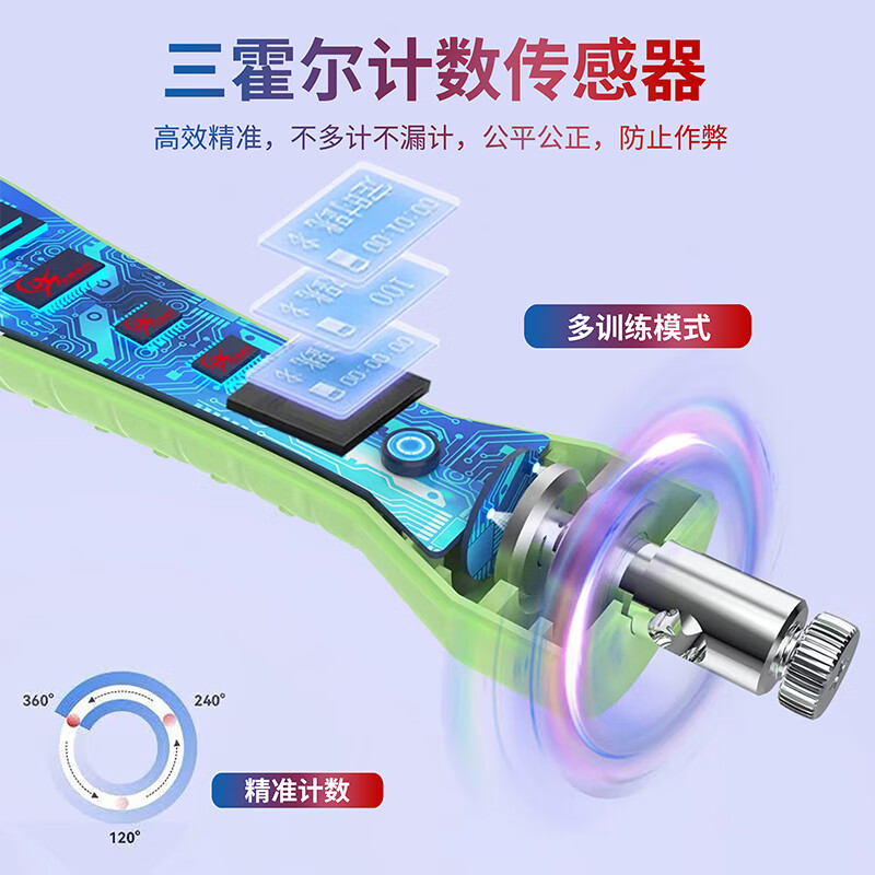 Peilin Sports High School Entrance Examination Special Skipping Rope Junior High School Students Physical Examination Steel Wire A Counting Timing Skipping Rope for Primary and Secondary School Students Bluetooth Rechargeable Version A Training Version Not Counting -4MM