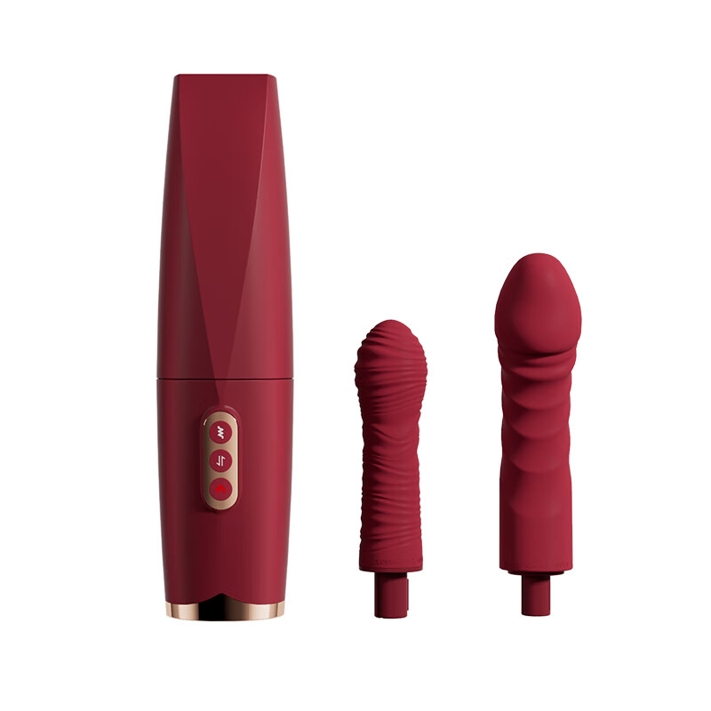 Pillow Fun Speed ​​Nest fully automatic telescopic gun machine hand-held heating vibrator APP remote control toy adult sex toys high-end play double-head gun machine + inflatable stool + fixed pad + leggings + base portable small pile driver female masturbation high-speed shelling male and female turret machine gun pillow