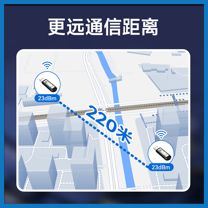 Ebyte USB to Bluetooth wireless module TTL adapter virtual serial port BLE5.2 protocol master-slave integrated transparent transmission and reception plug and play 100 meters communication EWM104-BT57U