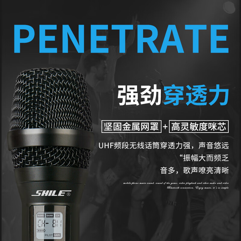 SHILE conference room audio package combination 10-inch stage performance speaker professional event mixer amplifier equipment S62+BM10+Tianqin No. 10+SH28