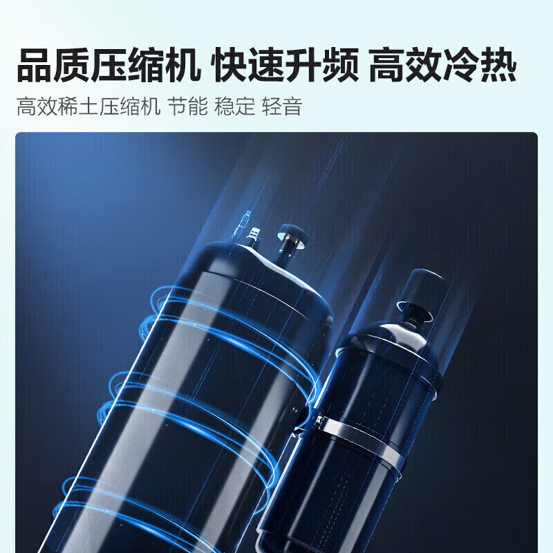 Hisense air conditioner hanging 1.5 hp easy power saving AI power saving large air volume anti-direct blow new level energy efficiency variable frequency heating and cooling air conditioner hanging KFR-35GW/K200-X1 (G)