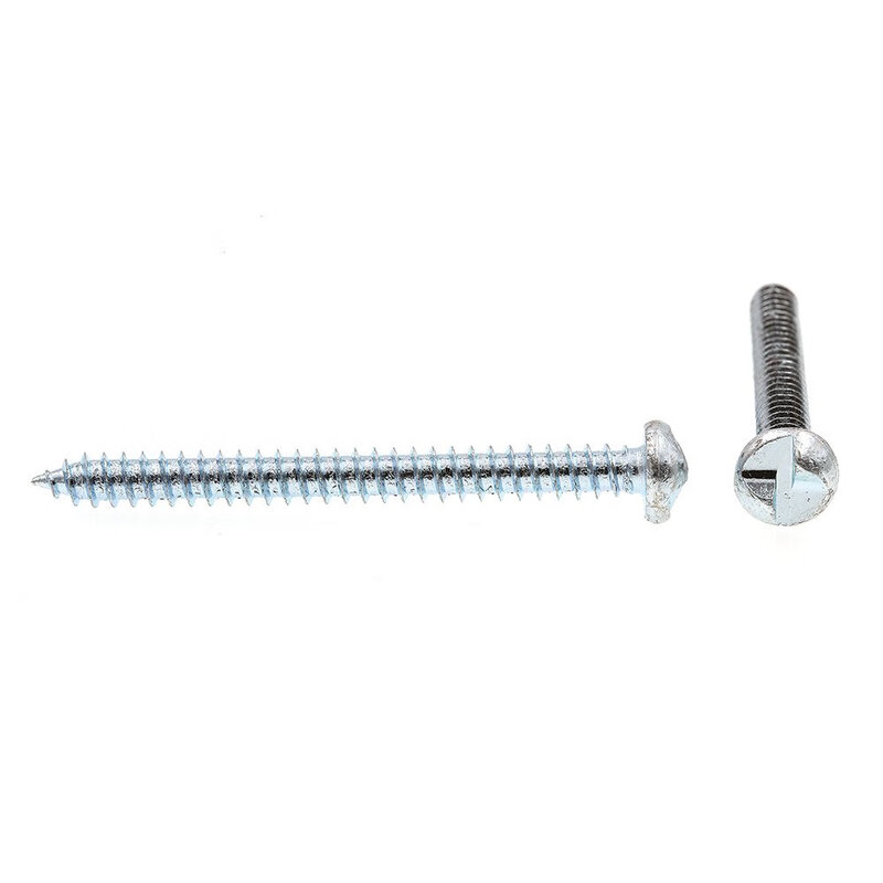Prime-Line Sheet Metal Screws Unidirectional #10 X 5.08 cm Galvanized Steel 75 items