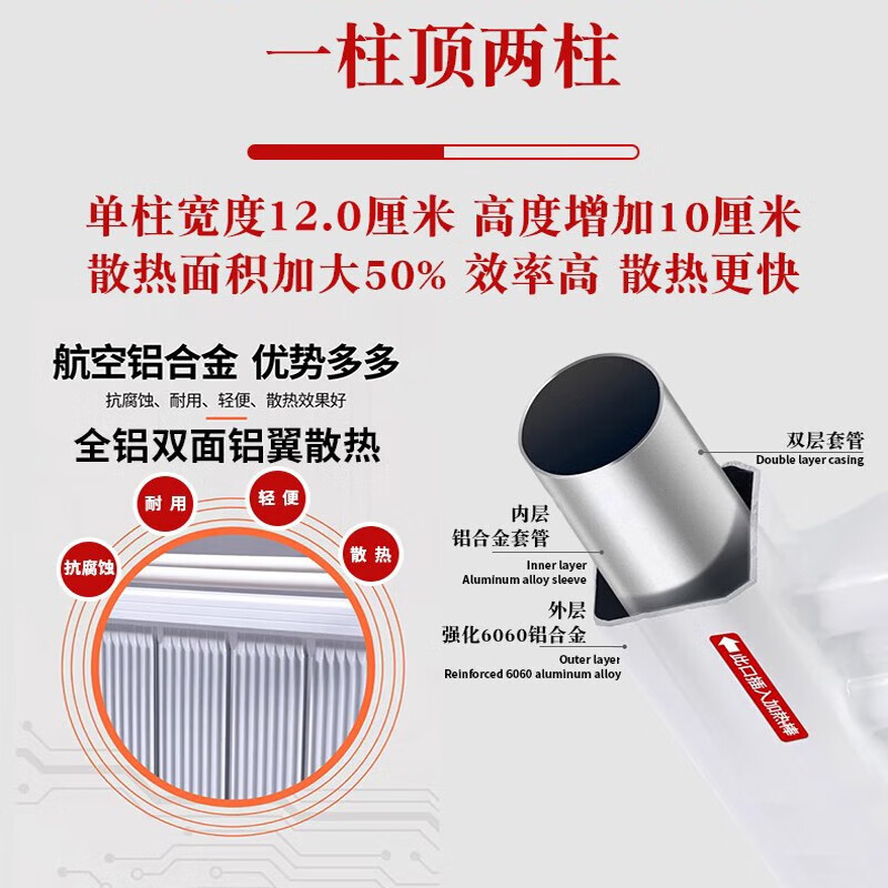 Line management home radiator household water and electricity intelligent water injection electric heater energy saving mobile heater indoor bathroom heater temperature control type knob 10 posts - see picture 2 for details