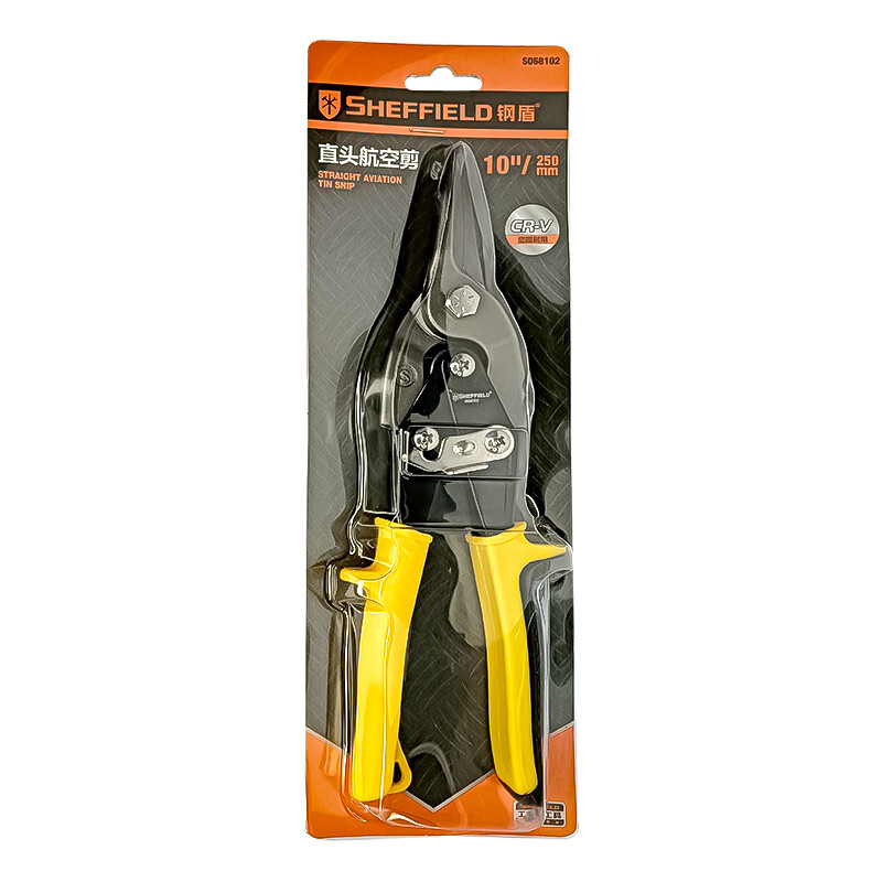 Steel Shield SHEFFIELD S068102 10 aviation scissors (straight head)