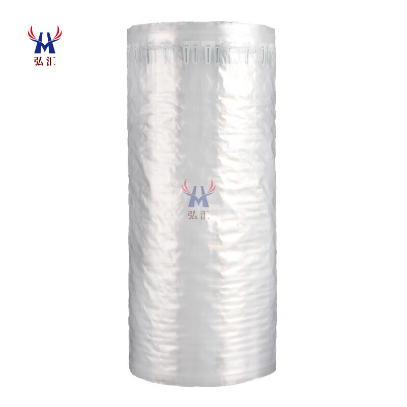 Inflatable foam packaging for air column bag packaging, anti-fall and shock-proof packaging bag, express shock-absorbing bubble film, air bag bag, foam anti-fall packaging, air column roll, transparent, small roll length 50 meters, regular thickness 20CM high