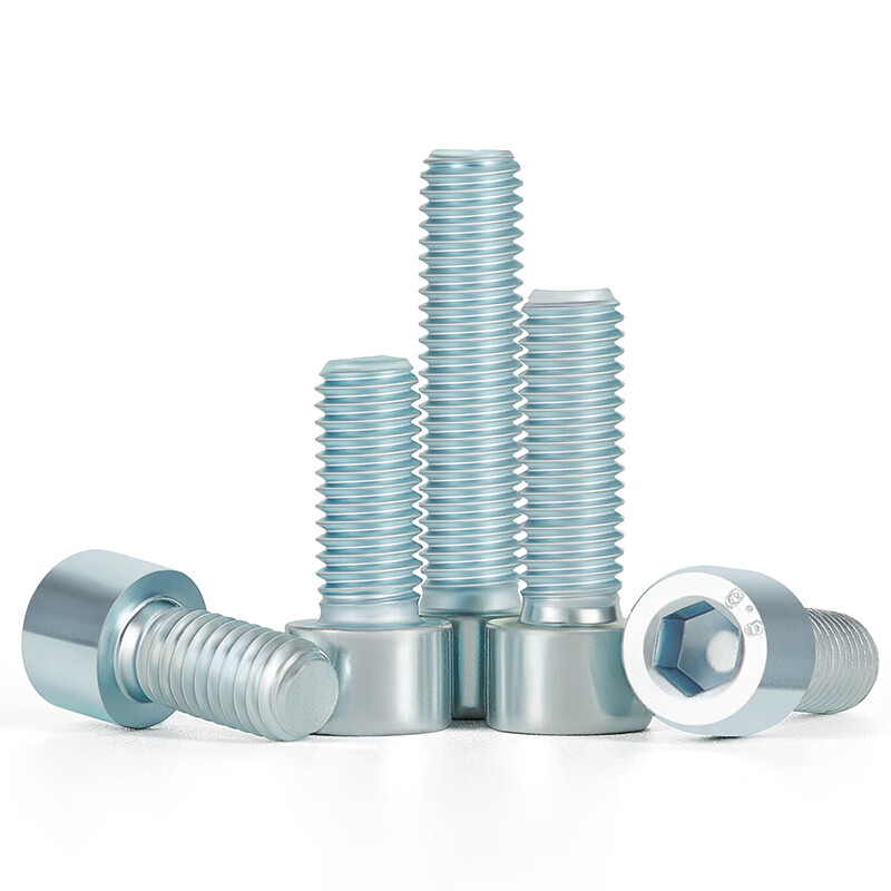 Ling Yuxun customized 8.8 grade galvanized hexagon socket screws high strength cup head screws cylindrical head bolts boxed M5M6M8M10 M4*20 (1700 pieces)