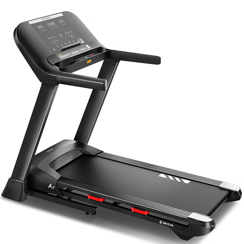 Shuhua treadmill A9 home model shock-absorbing silent foldable climbing small indoor gym special smooth running version + shock-absorbing pad + 1-year extended warranty electric