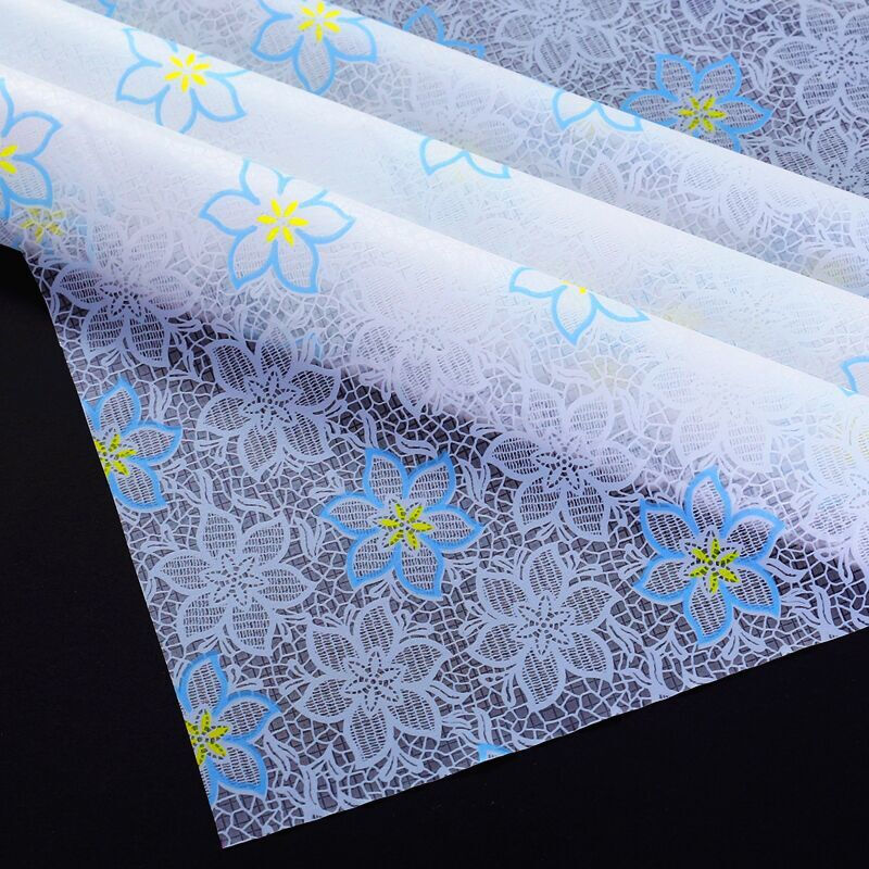 Midelle cover tablecloth coffee table tablecloth thin plastic tablecloth waterproof and oil-proof disposable tablecloth table cover Flower Language 130*200cm tablecloth