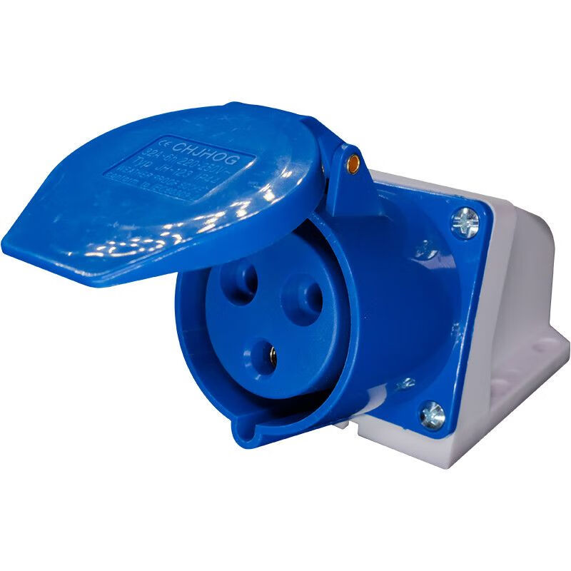 Explosion-proof plug 380v industrial socket aviation docking connector three-phase electricity 34 core 5 holes 16A/32A waterproof not dustproof 4 core 32A plug + connector