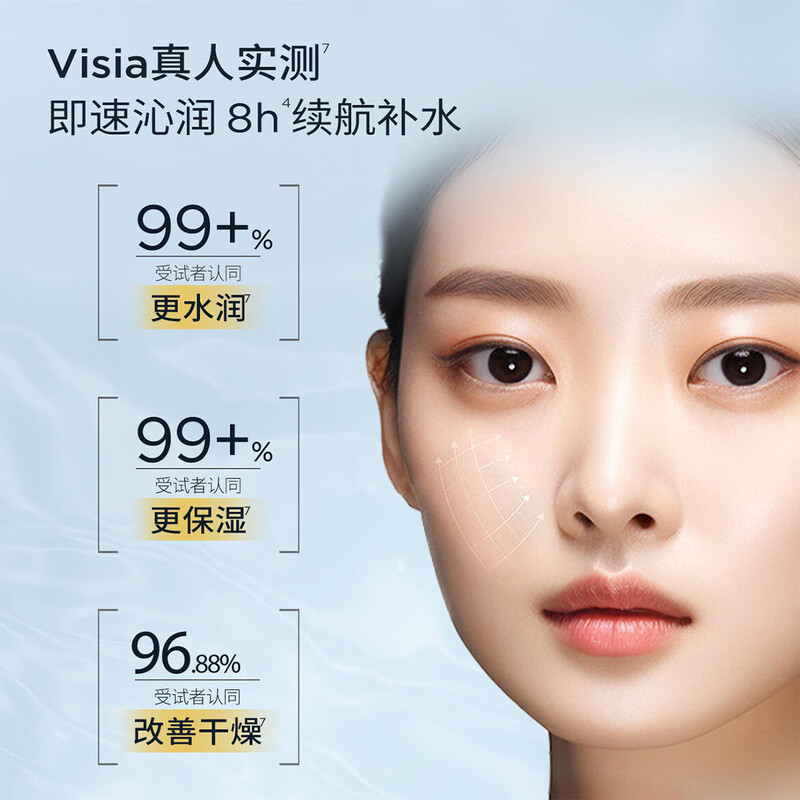 Runbaiyan Hyaluronic Acid Second-Pulse Essence Hydrating and Moisturizing 1.5ml*30 Facial Essence