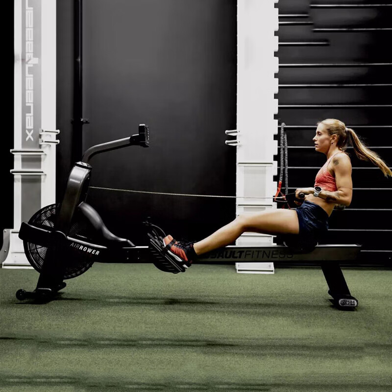 Assault wind resistance rowing machine ROWER ELITE commercial rowing machine high-intensity sports gym equipment gray