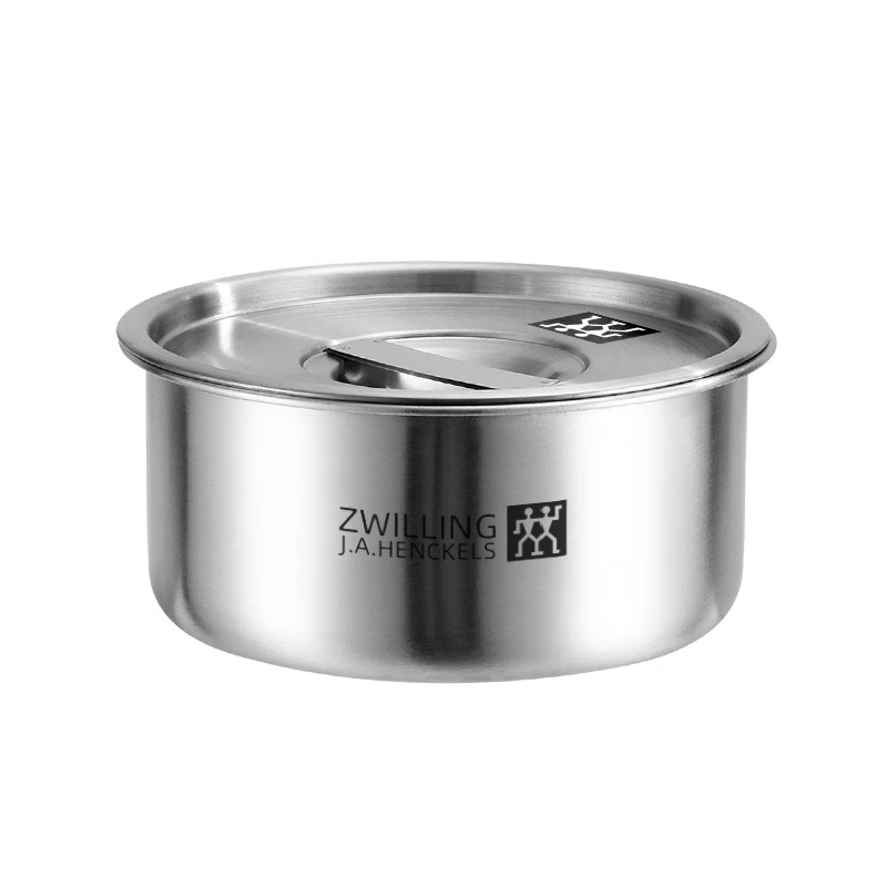 Zwilling German stainless steel steaming bowl stew pot water-proof stew children's bowl small bowl supplementary food bowl steamed egg bowl with lid steamed egg bowl