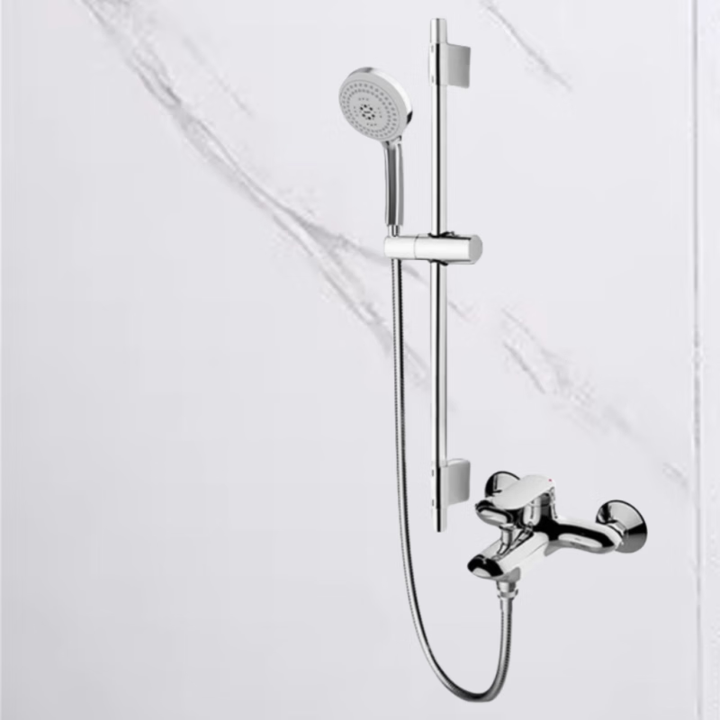 KOHLER Kohler Qiyue all-copper rain shower set K-7686T-4-CP wall-mounted bathtub faucet hot and cold K76628 K-76628T