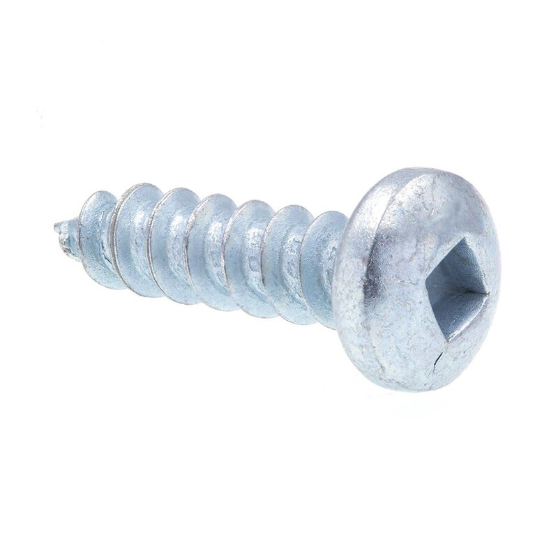 Prime-Line Sheet Metal Screws Self-Tapping Flat Head Square Drive #10 X 3/4 Inch