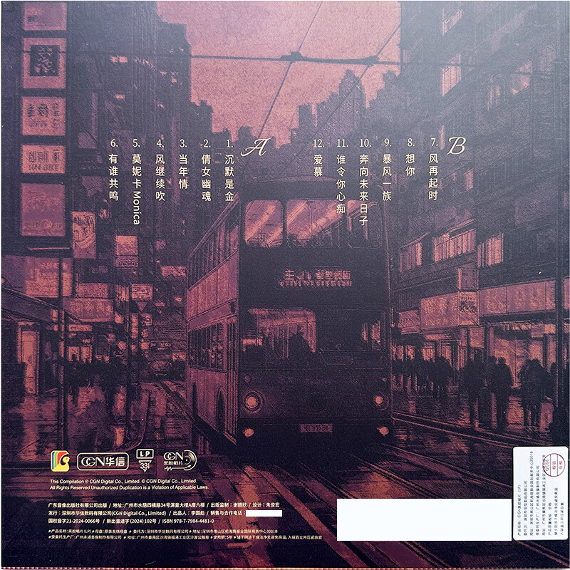 CGN genuine memory of superstar Leslie Cheung, classic pure music (not songs) LP vinyl record gramophone vinyl vinyl 12 inches, SF shipping included. Tribute to Leslie Cheung, Silence is a Golden Chinese Odyssey, the ghost wind continues to blow, who can resonate with Monica when her love affair resumed?