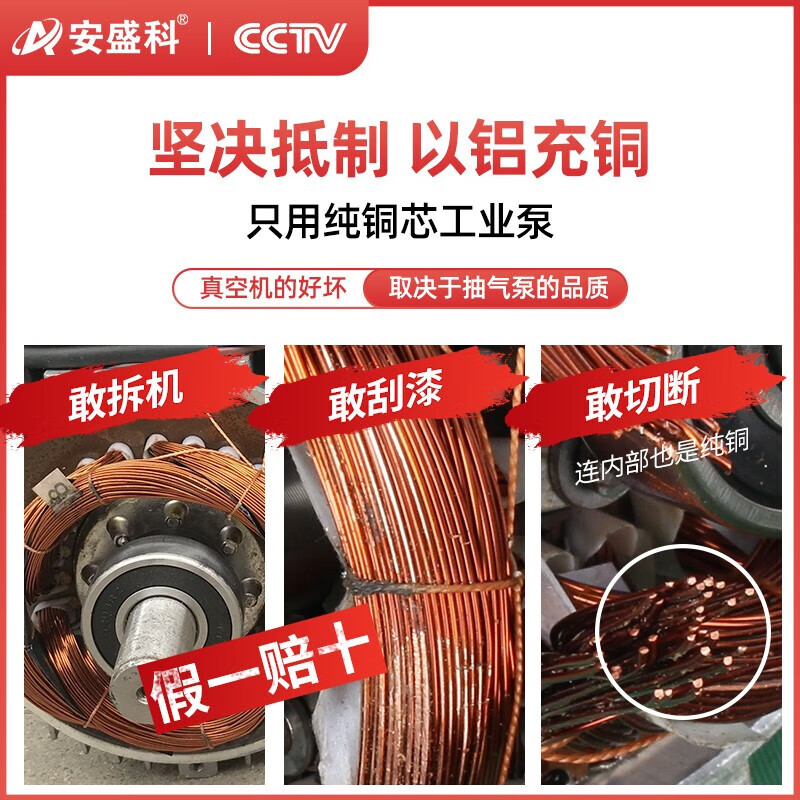 Anshengke double-chamber vacuum packaging machine commercial fully automatic vacuum sealing machine large stainless steel dry and wet dual-use cooked rice bricks chicken, duck and goose packaging machine 400 tablet touch model single 20L large pump