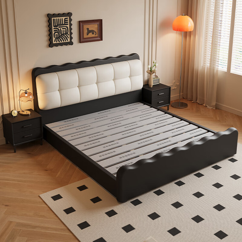 Xiangli Huating's antique-style double bed 1.8m