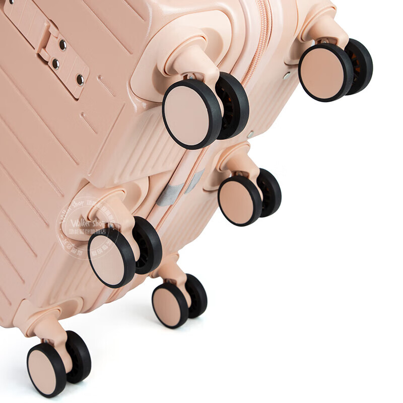 Walker Shop Children's Luggage Carry-on Case 2025 New Mountable Trolley Case Boys and Girls Travel Artifact Password Suitcase Cornus Pink 20-inch Carry-on Case