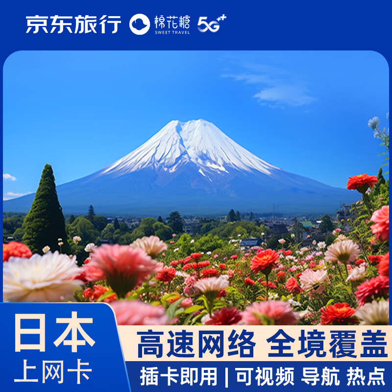 Japanese calling card high-speed 5G mobile phone traffic Internet card travel sim card 7 days 10GB high-speed traffic