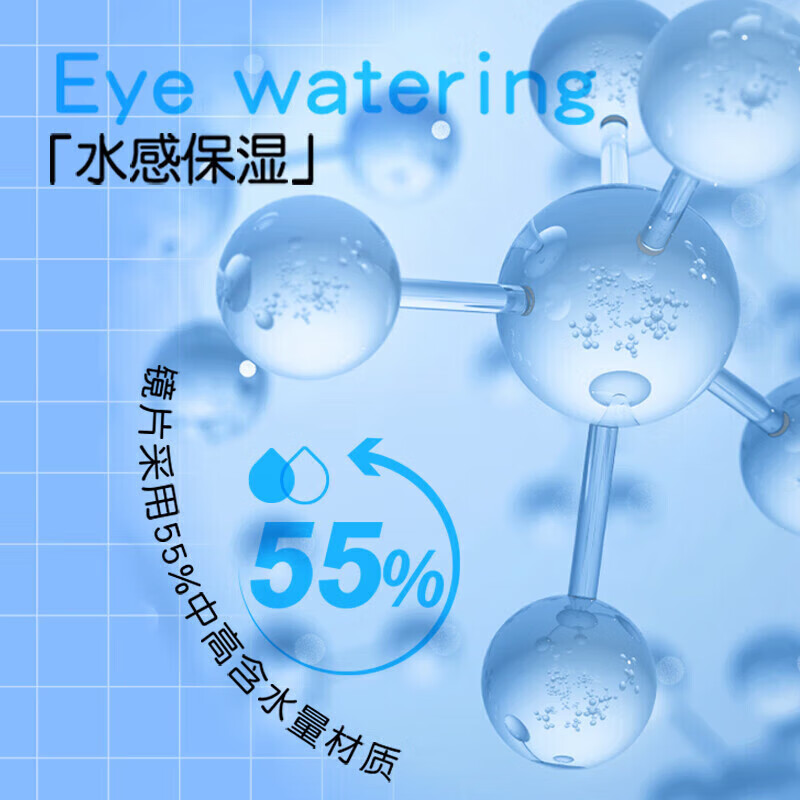 Haichang Youyang PRO daily disposable contact lenses, 10 pieces, clear myopia glasses, naked-feeling hydrating lenses, 575 degrees