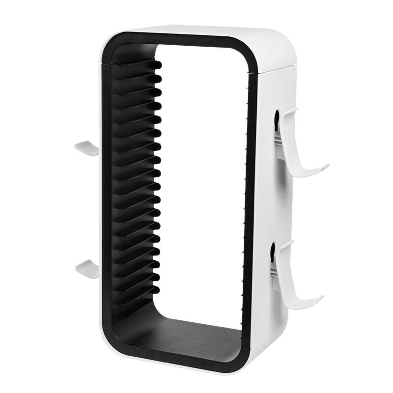 Good value IINE PS5/PS4/Xbox/NS game disc cassette storage rack handle rack Switch card box ornament handle bracket PS5 game peripheral accessories L866