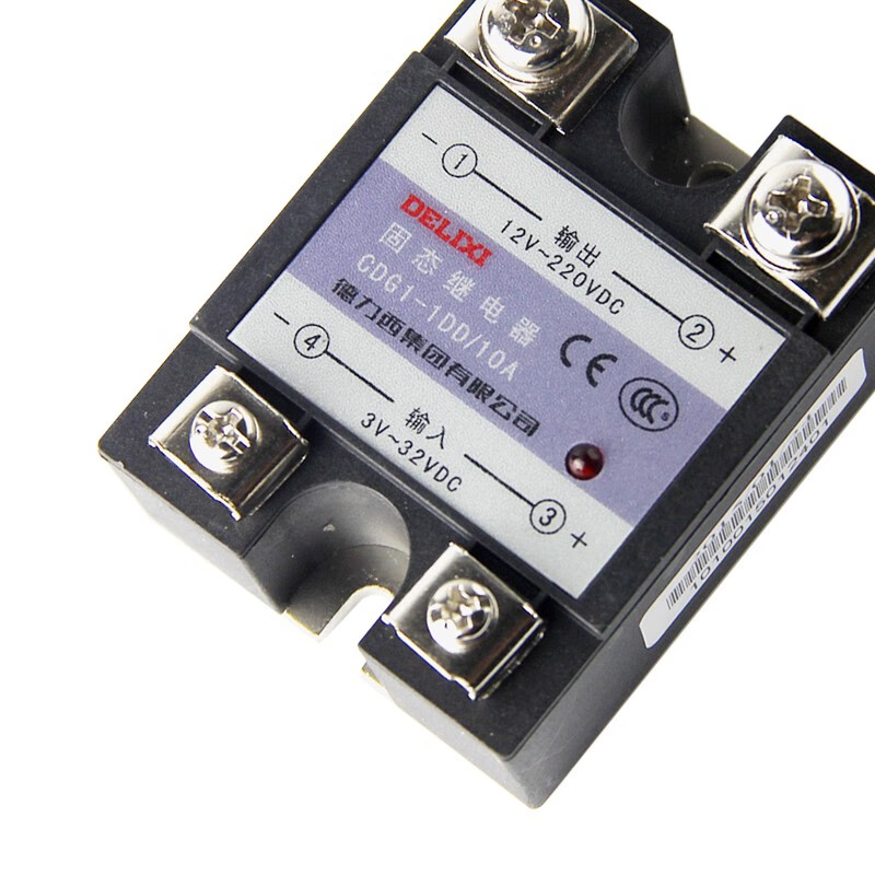 China single-phase solid state relay CDG1-1DD/10A DC controlled DC SSR-10DD