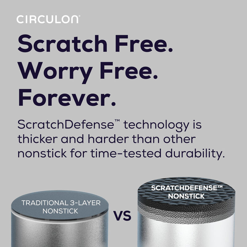 Circulon stainless steel scratch-resistant 11-piece set multi-functional cooking pot universal for induction cookers