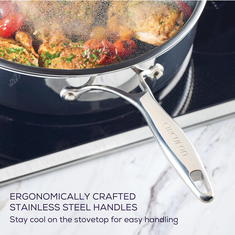 Circulon stainless steel scratch-resistant 11-piece set multi-functional cooking pot universal for induction cookers