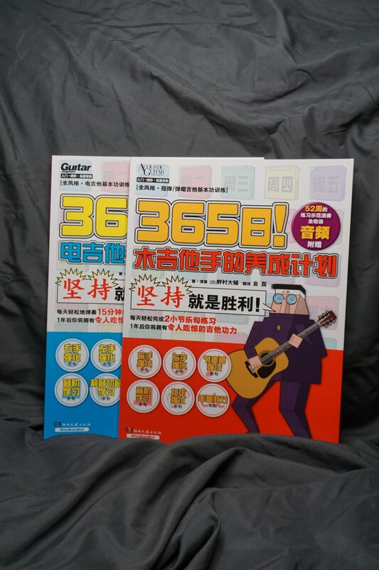 365 days! A plan to develop an electric guitar player