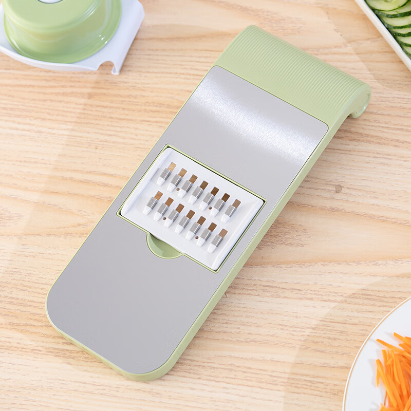 Anmai multifunctional vegetable cutter household potato grater 5 blades + hand guard kitchen radish grater S0998