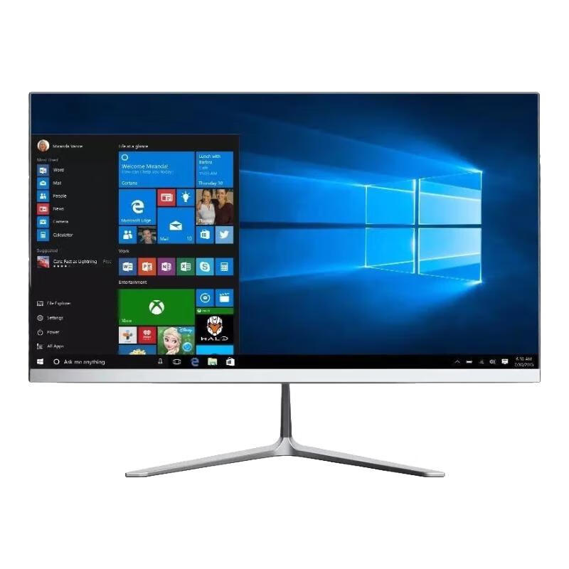 Yingruiman all-in-one computer 20-27 inches 13th generation Core i5-i7 quad-core 16G memory game LOL chicken office home online class stock trading quasi-new machine 20-inch Core i5-2410/4G+128G package 1