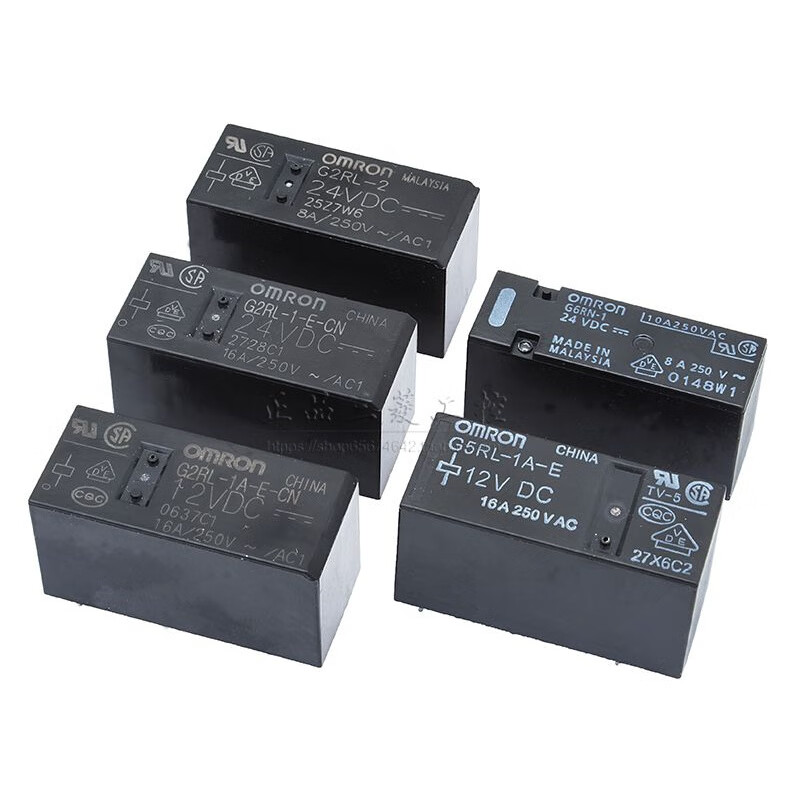 Original Omron relay-2 G5RL-1A-E G6RN-1-CN DC-5V-12V-24V G2RL-1 DC24V