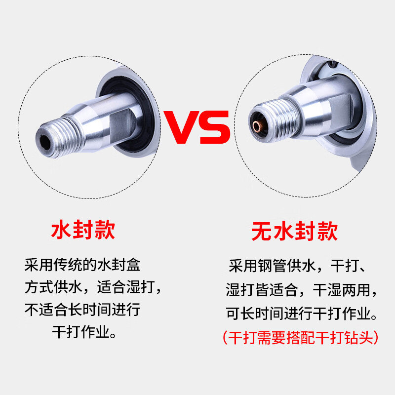 Dongcheng water drilling rig high-power concrete air-conditioning desktop drilling machine drilling diamond drilling machine Dongcheng 05-110 factory configuration 2000W