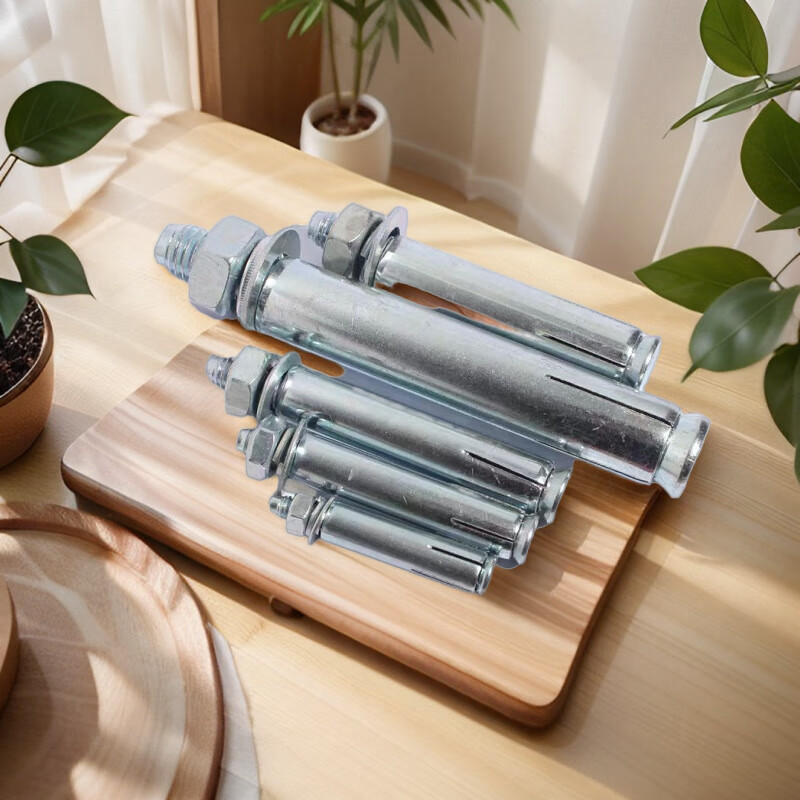 Wen Yijia Customized Hot Selling National Standard Expansion Screw Air Conditioning Bracket Galvanized Expansion Bolt Extended Iron External Expansion Screw National Standard 6*60 (1200 pieces/box)