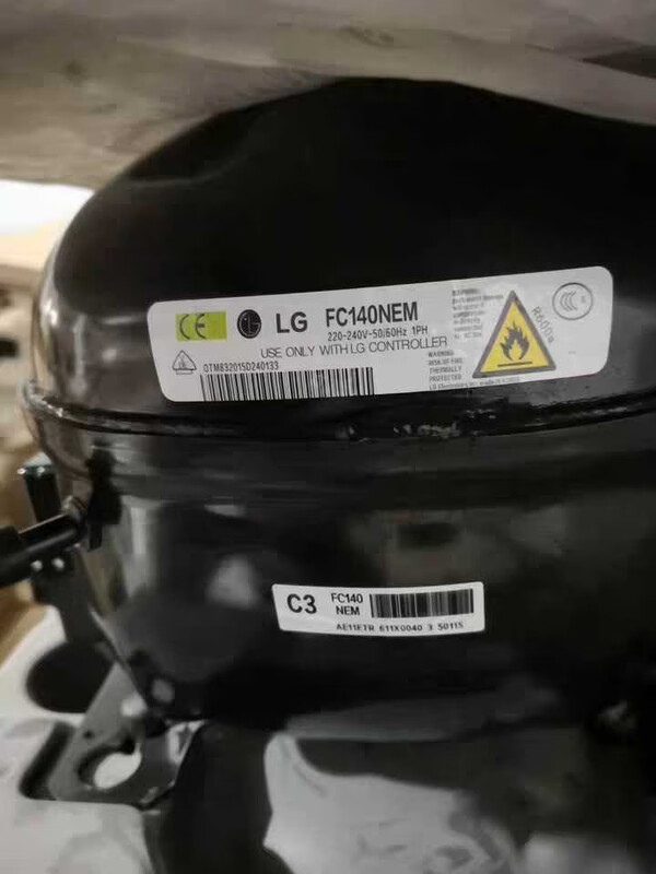 LK original refrigerator inverter compressor FC124NAME FC140NEM FLA150NBMA double door freezer FC140NEM