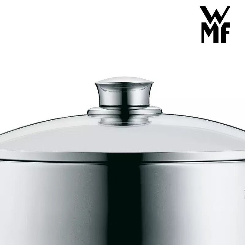 Wmf thickened pot lid 304 tempered glass explosion-proof anti-scalding soup pot flat-bottomed milk pot Zhangqiu iron pot lid pot mouth inner diameter 12cm