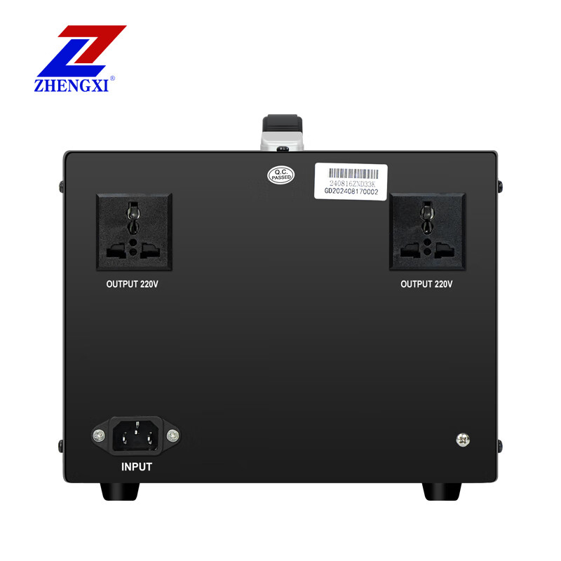 Zhengxi single-phase household voltage regulator 220v fully automatic high-power air conditioner refrigerator computer voltage stable voltage regulator TND5-1KVA