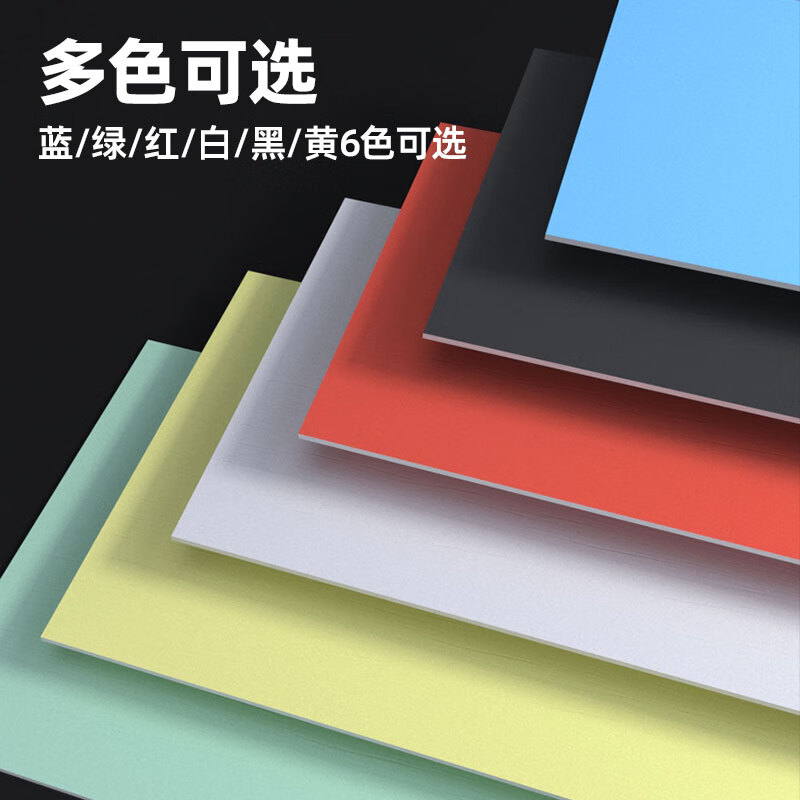 Haoskepu kt board blank advertising display board decorative display rack sand table building model hand-held sign warning sign display board 40*60cm white 10 sheets